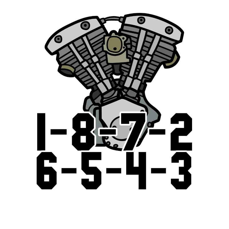 V8 Engine 1-8-7-2-6-5-4-3 Fire Order