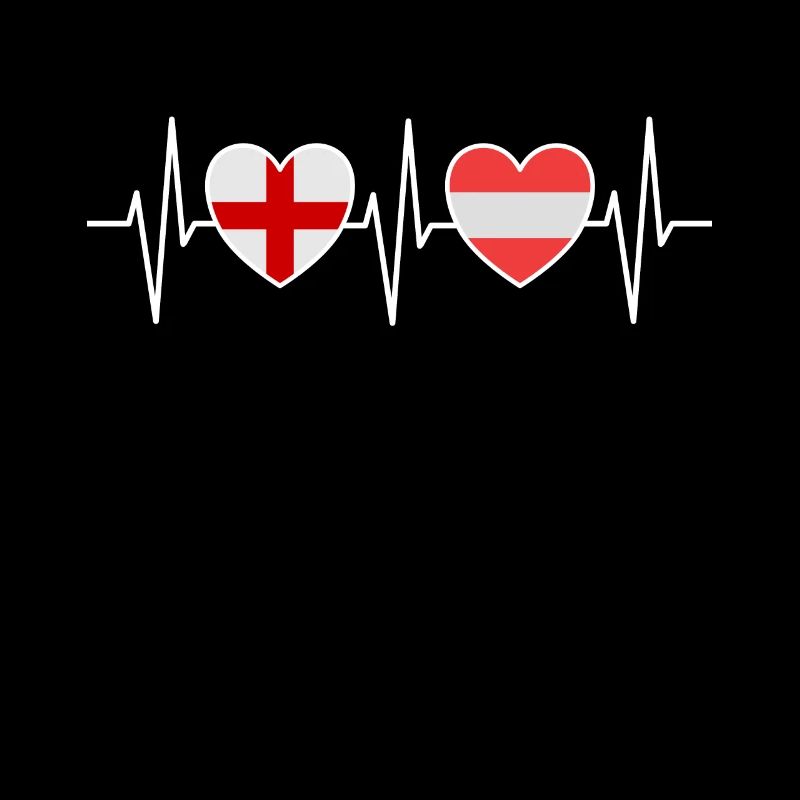 England and Austria Austrian flag