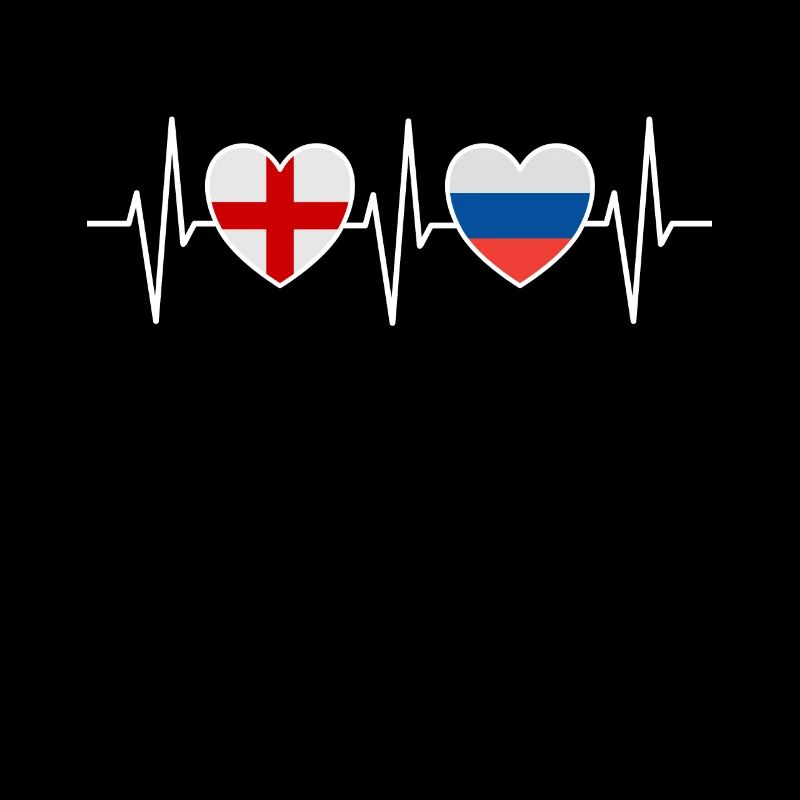 Drapeaux de l’Angleterre et de la Russie Drapeaux russes