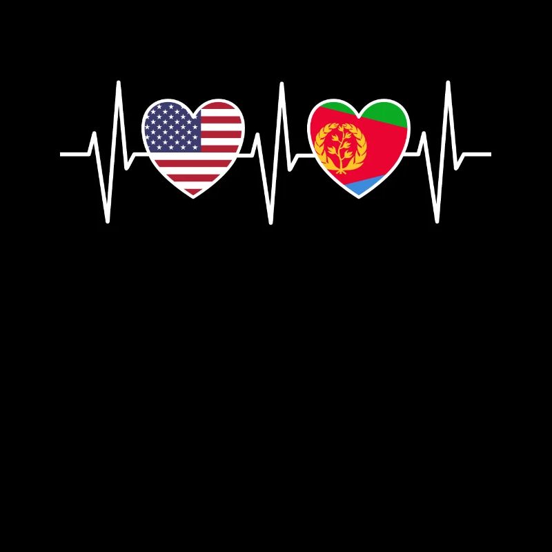 Drapeaux des États-Unis et de l’Érythrée Drapeau érythréen