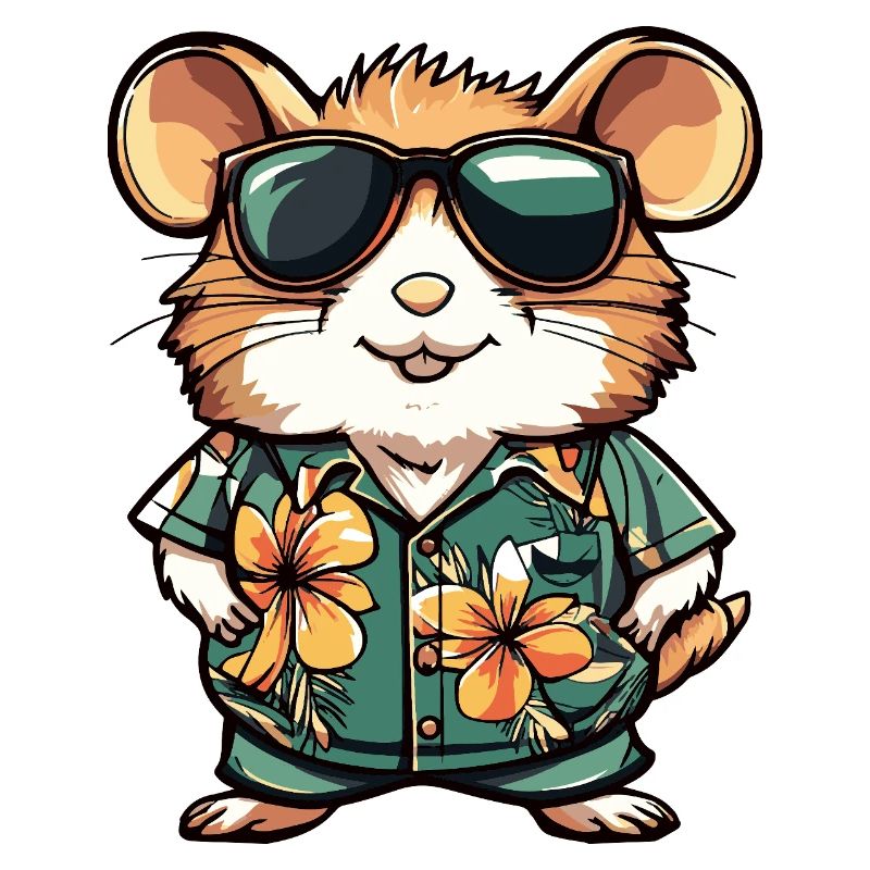 Hamster Cool Été
