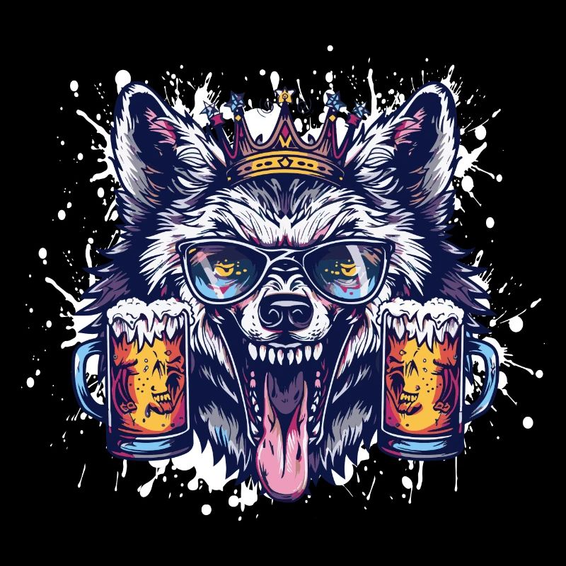 Bière Wolf Drôle