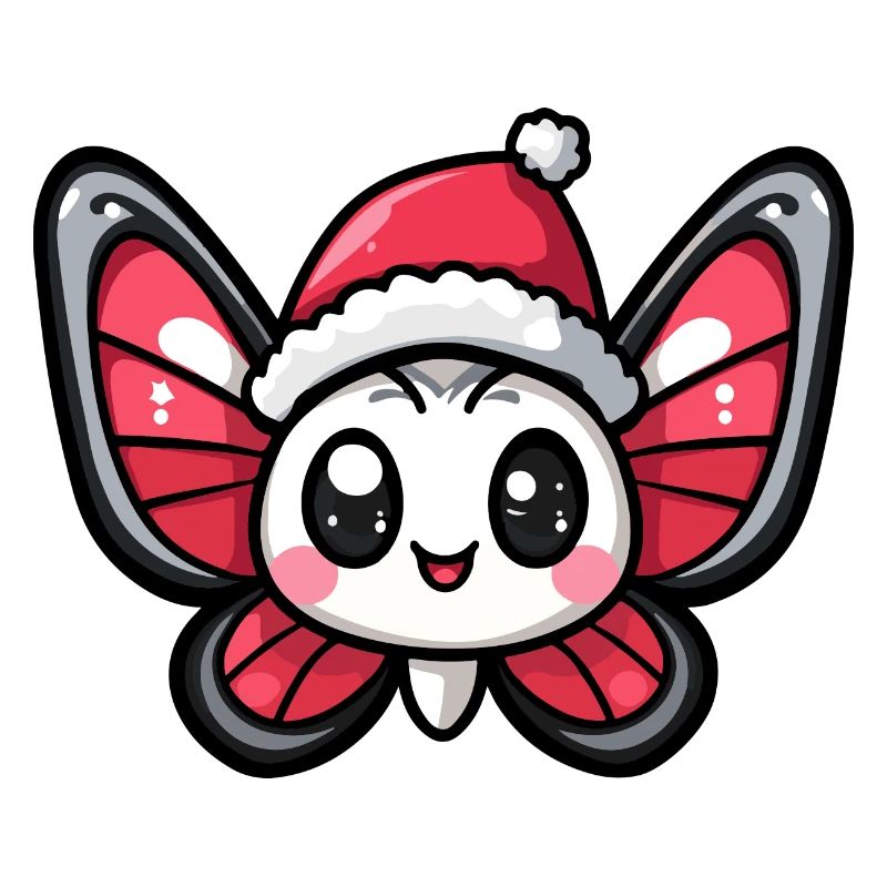 Papillon Noël Mignon