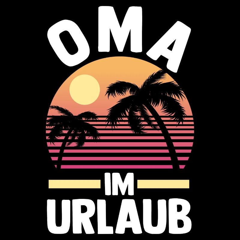 Urlaub Urlauberin Großmutter Oma