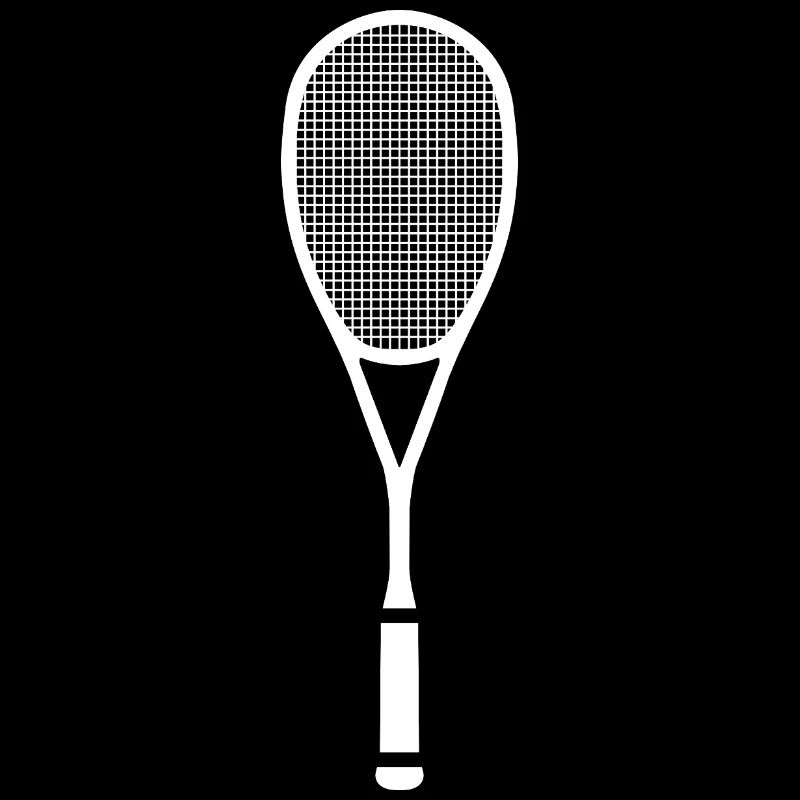 Raquette de Tennis Squash Split White