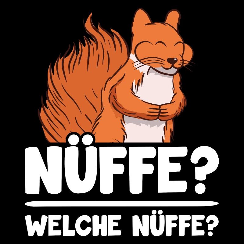Nüffe? welche Nüffe? witziges Eichhörnchen