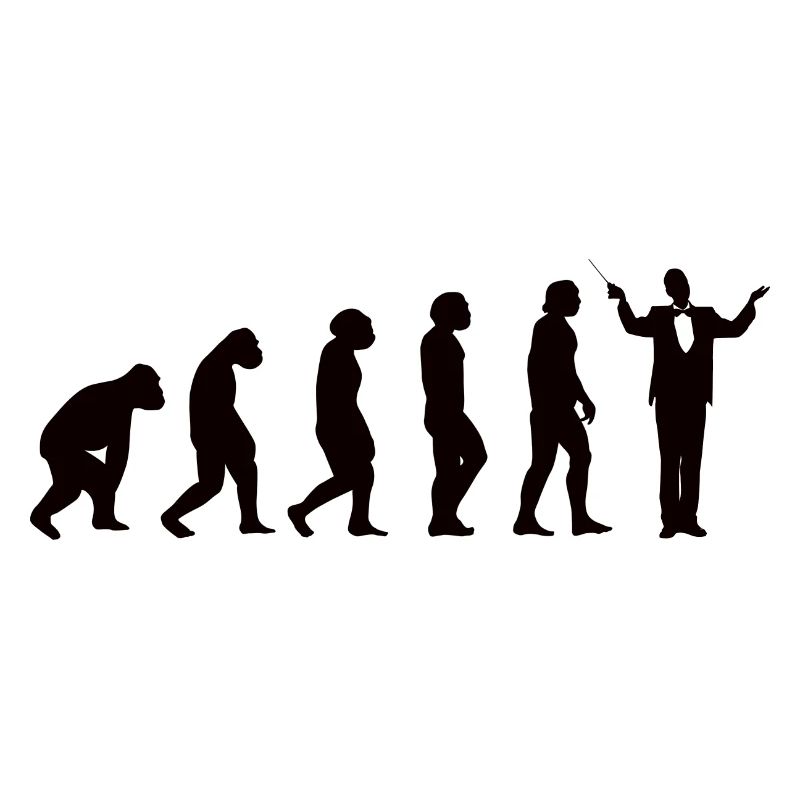 Dirigenten Evolution Musik Musiker Band Dirigent