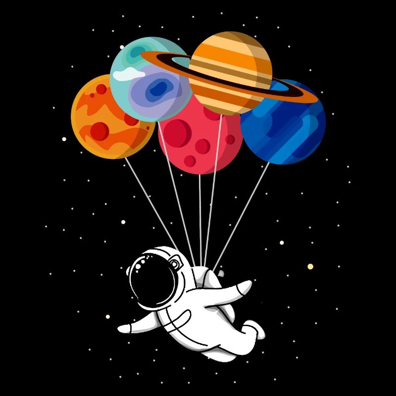 Voyage dans l’espace Drôle Graphique