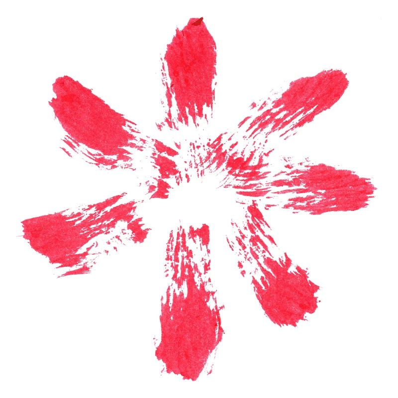 Fleur - TUSCHE - Rouge