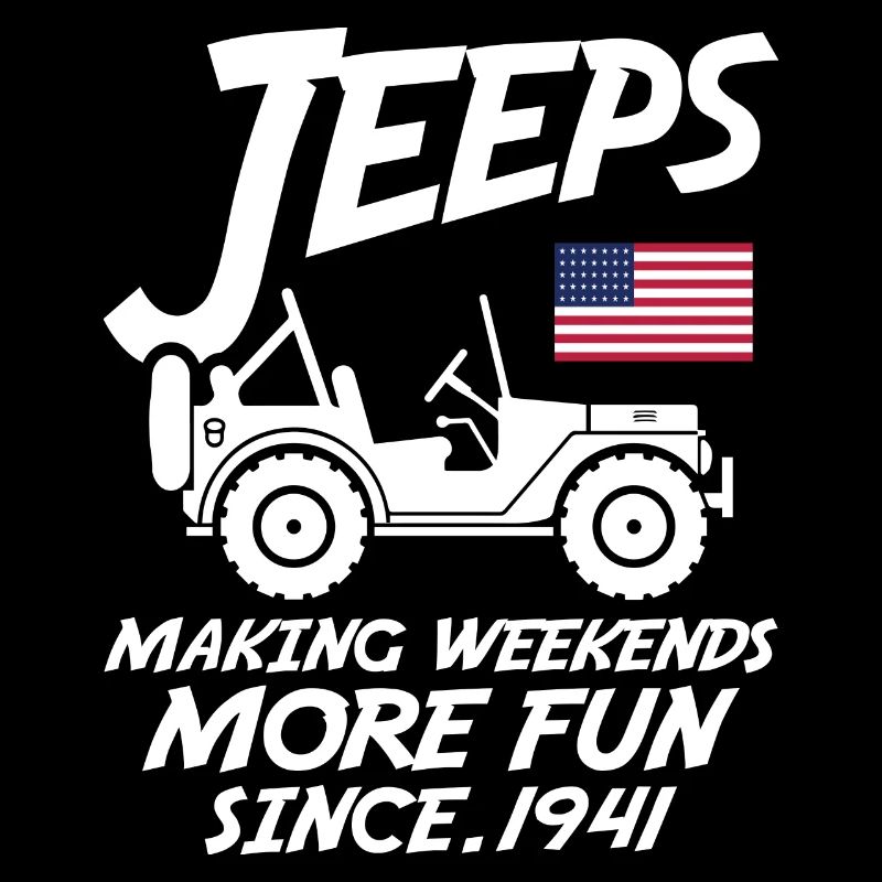 Jeeps making Weekend More Fun Since 1941