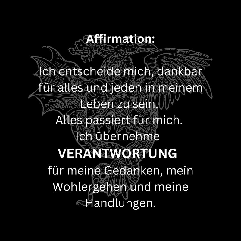 Affirmation Mann