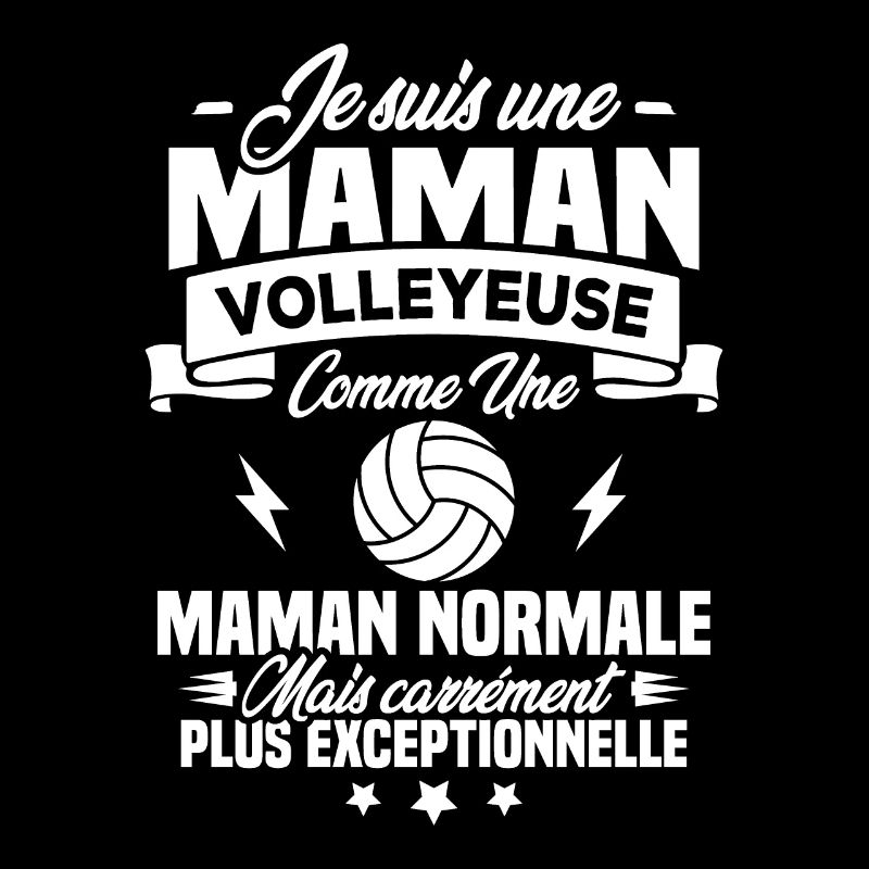 Une maman volleyeuse comme une maman normale