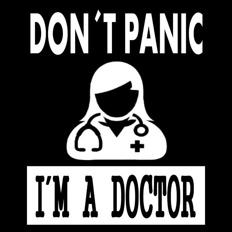 Keine Panik ich bin Doktor ich bin Arzt Geschenk