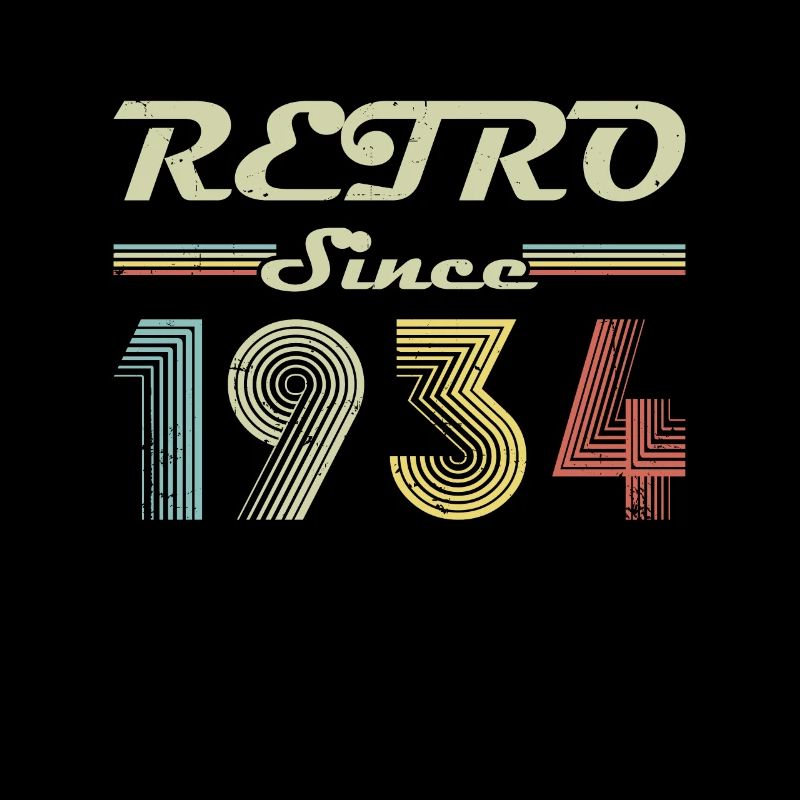 Retro seit 1934 Geburtstagsgeschenk