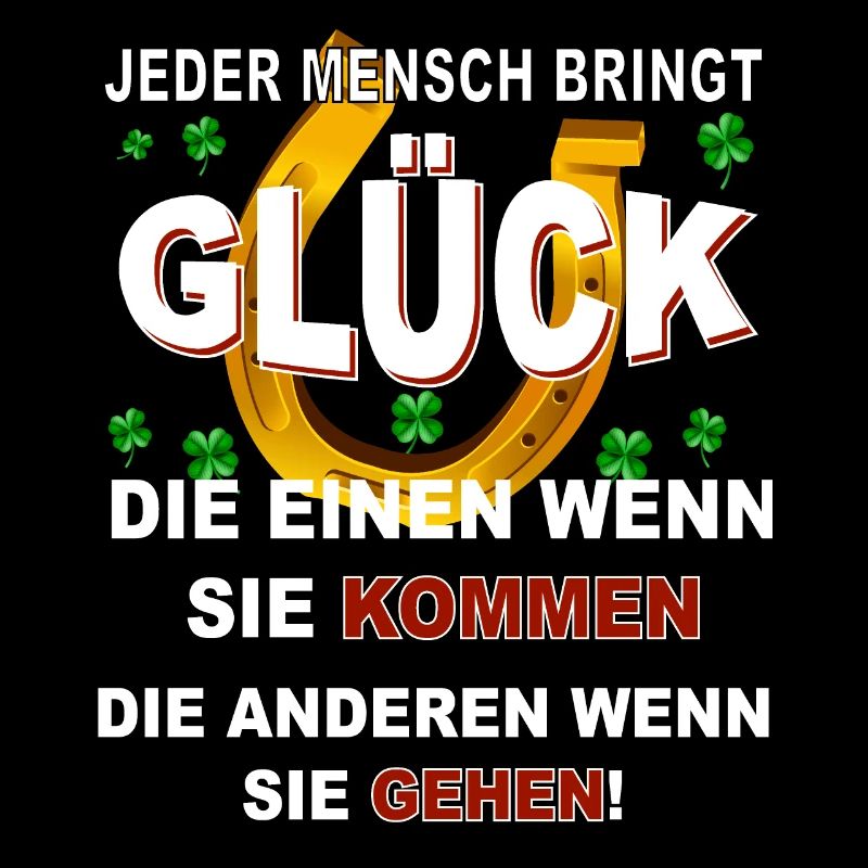 Jeder Mensch bringt Glück