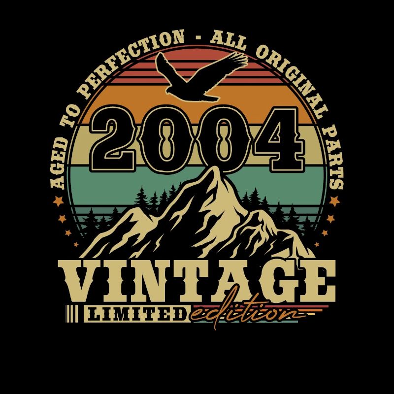 Vintage 2004 Retro Birthday Gift