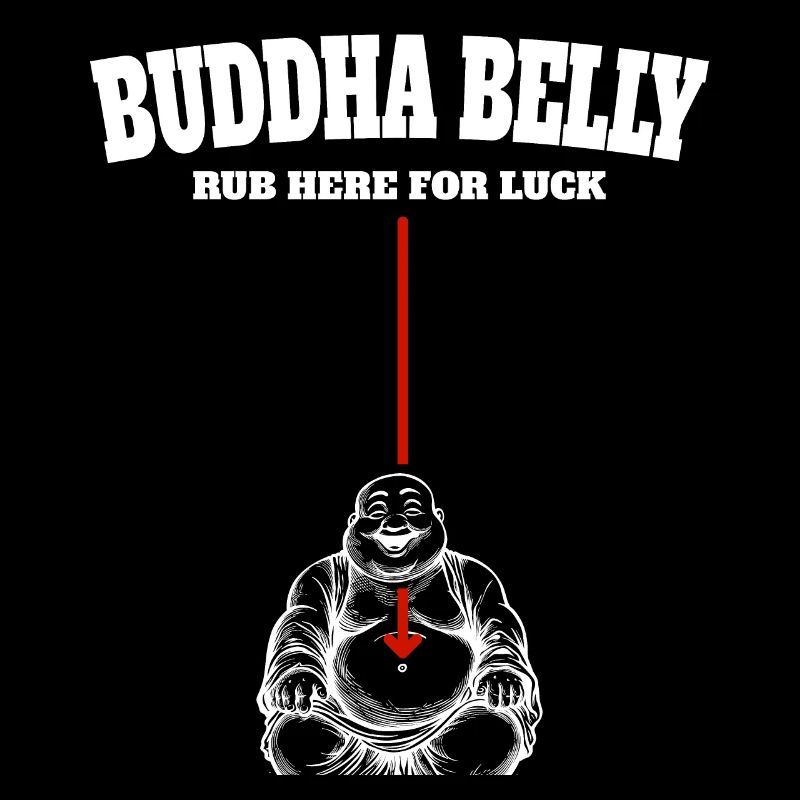 Buddha Belly rub here for luck