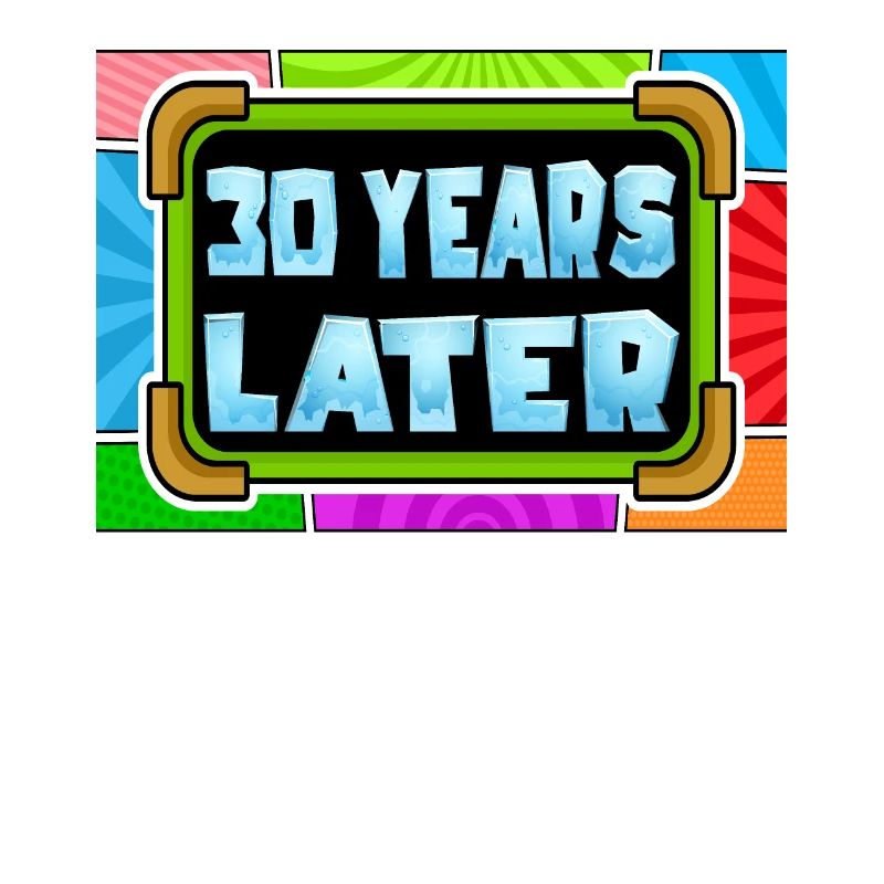 30 years later Geburtstag Geschenk