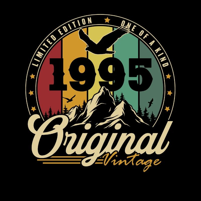 Original 1995 Vintage Retro Jubiläumsgeschenk