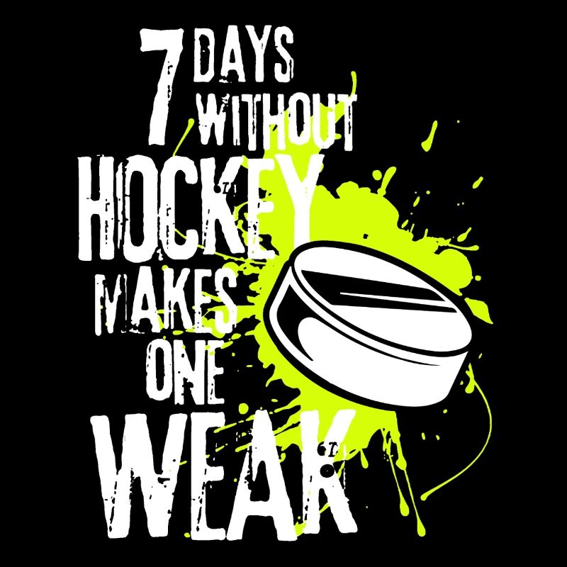 7 Days Without Hockey Makes One Weak
