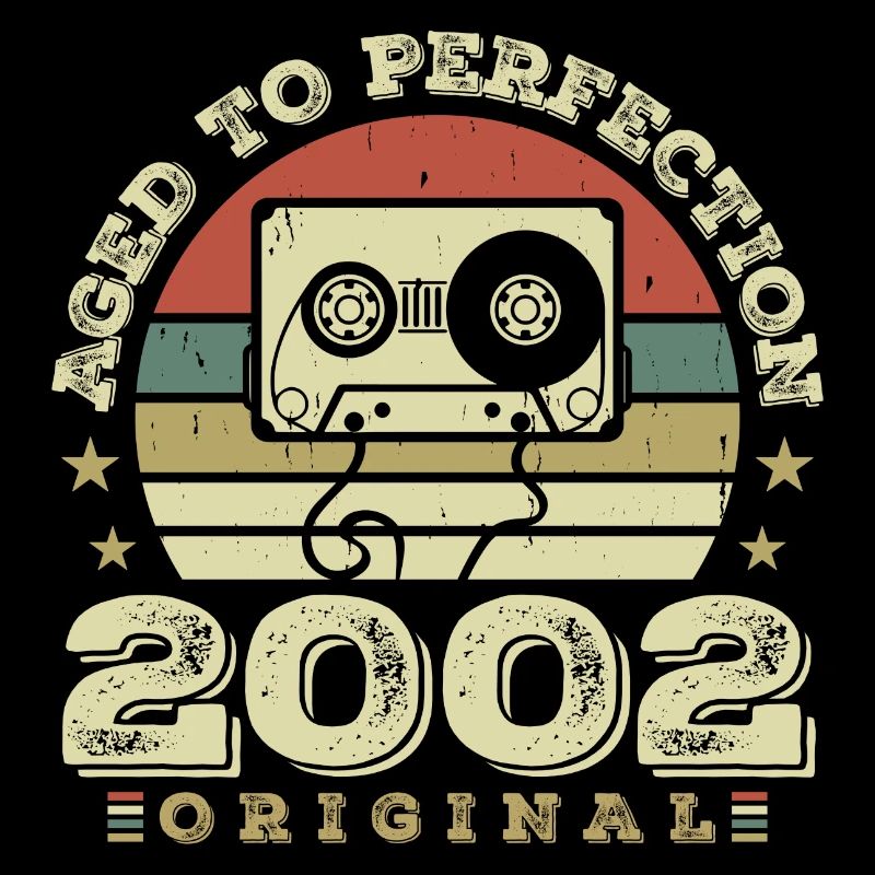 Original Vintage Anniversary Gift Idea 2002