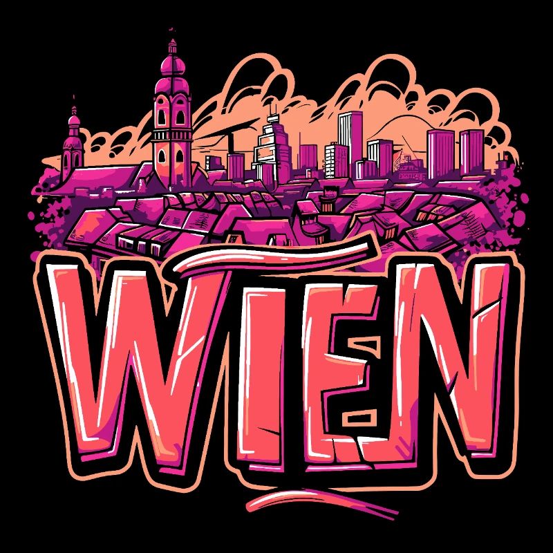 Vienne, Autriche, Capitale, graffiti