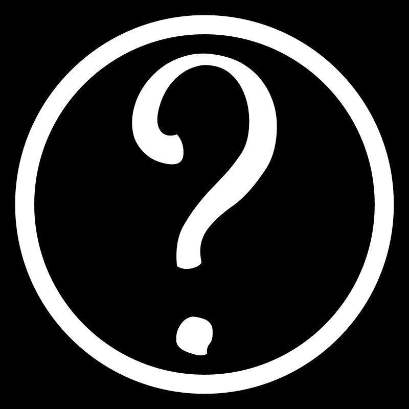 question mark symbol