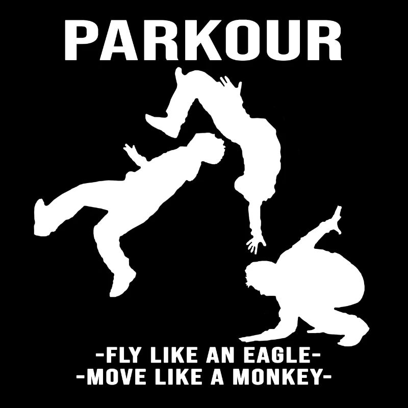 Parcours freerunning course à obstacles
