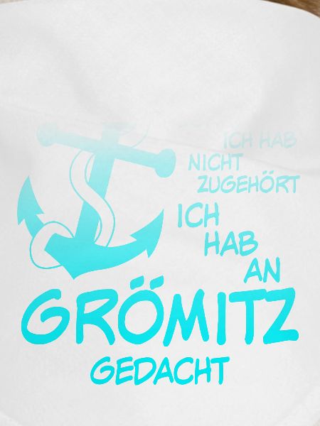 Grömitz Spruch mit Anker