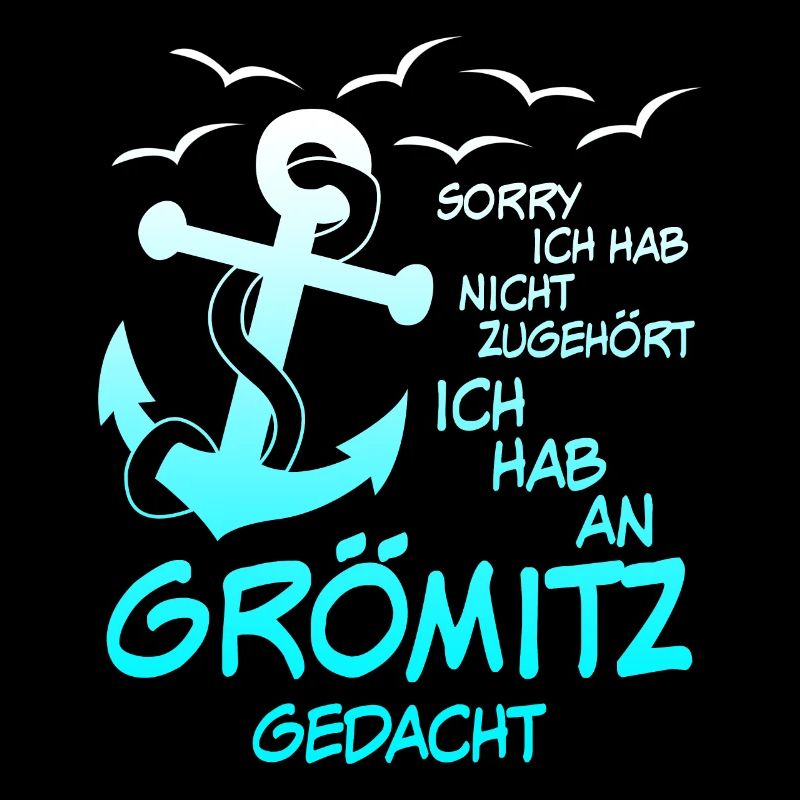 Grömitz Spruch mit Anker