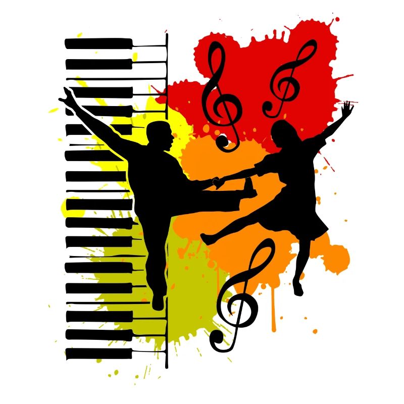 Boogie Woogie Swing Dancer Boogie-Woogie