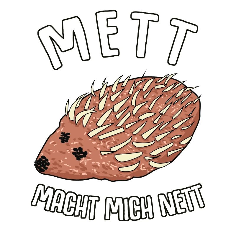 Mettigel Mettbrötchen Hack Mett