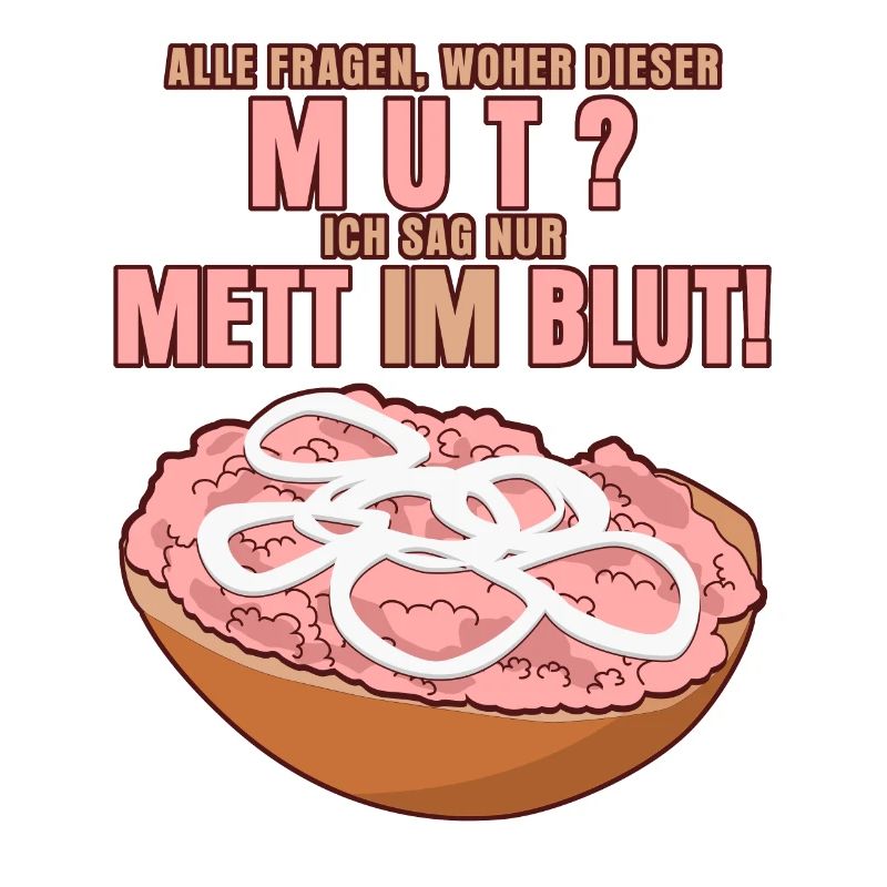 Mettbrötchen Mettfleisch Hack Mett