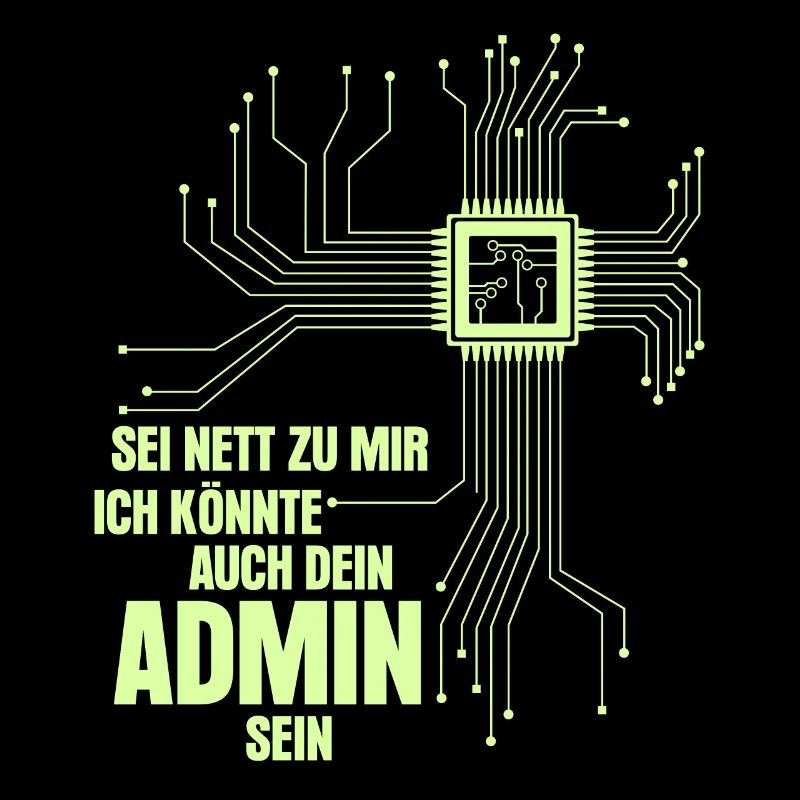 Informatik Vintage Informatiker Admin