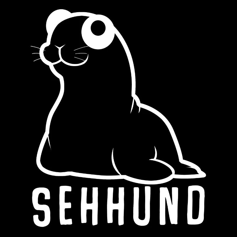 Sceau, jeu de mots, lévrier, phoque