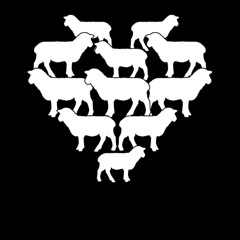Schaf Schafe Herz Schäfchen