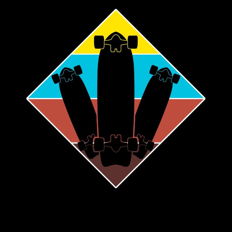 Longboard Longboarder Longboarding