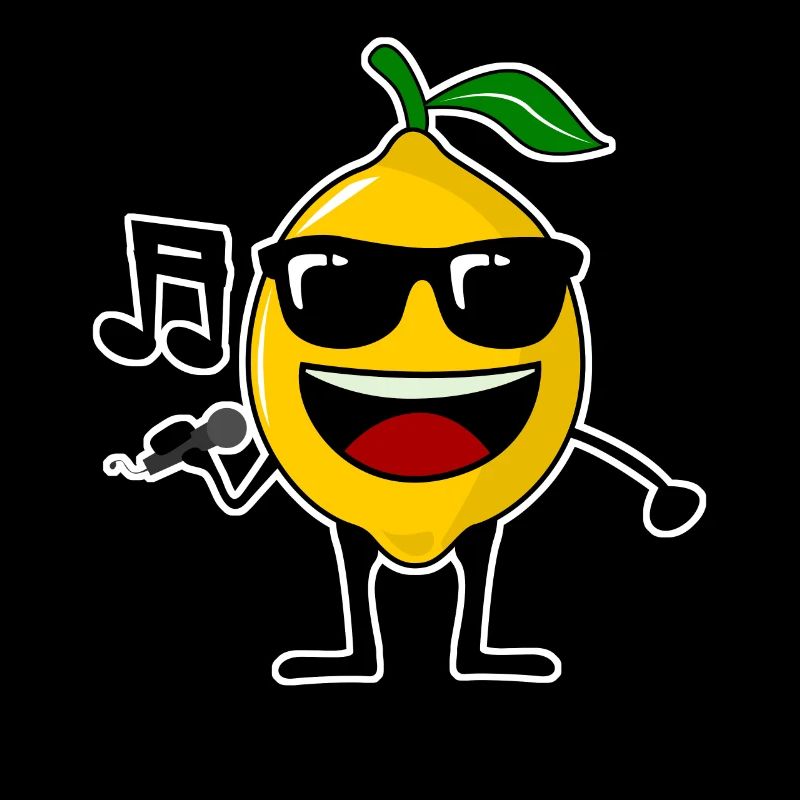 Lemon chante de la musique citrons