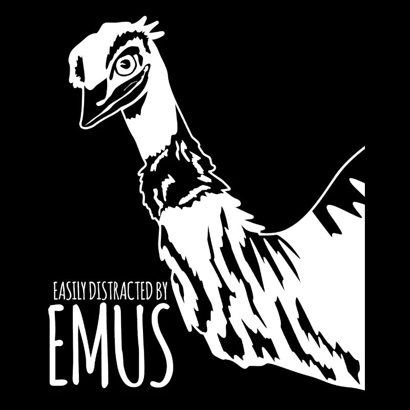Emu Australien Urlaub mit Emus