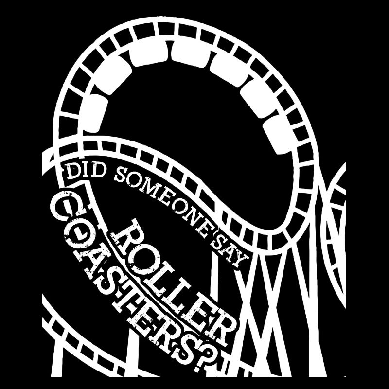 Roller coaster rider saying roller coaster