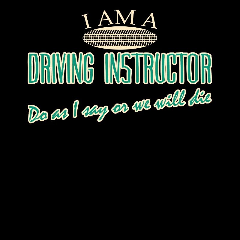 Moniteur d’auto-école Blague Professeur de conduite