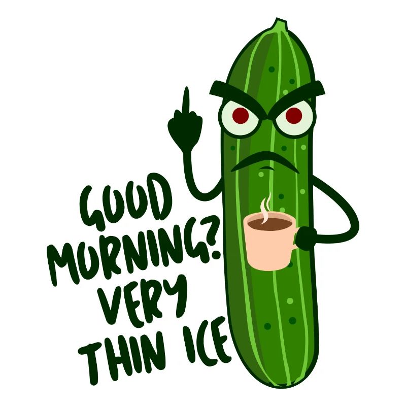 Grumpy Cucumber Cucumbers Pickles