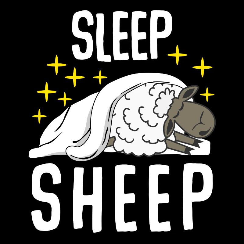 Sheep Sleeping Tired Sleep