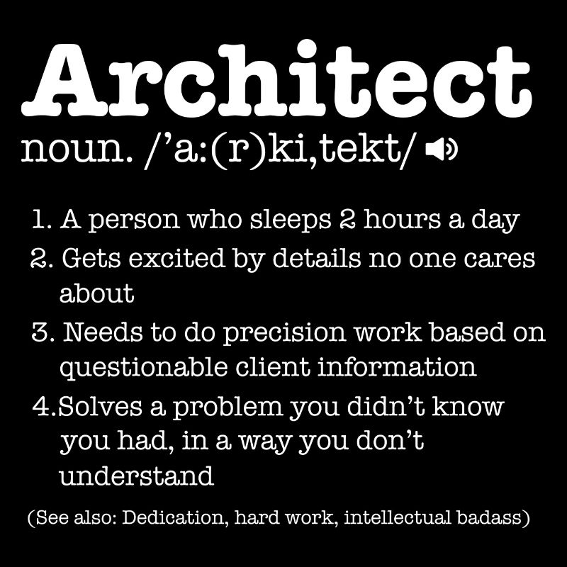 Architecte architecture architecte maître d’ouvrage cadeau de maître d’ouvrage