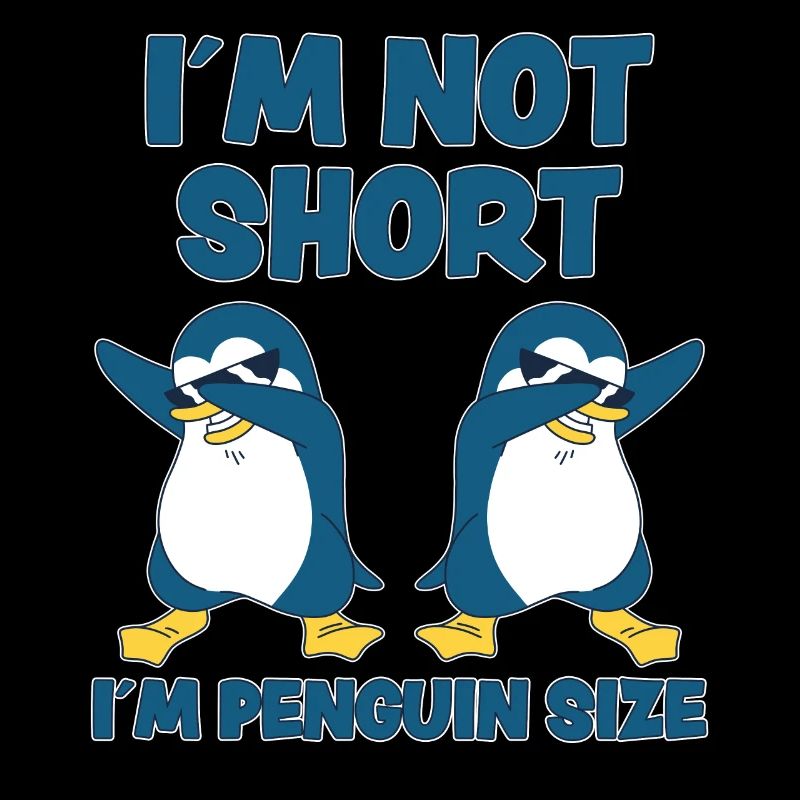Pinguin Lustig Spruch Klein Fun Antarktis Geschenk