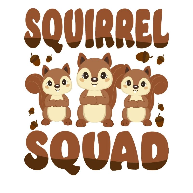 Squirrel Acorn Squirrel Squad