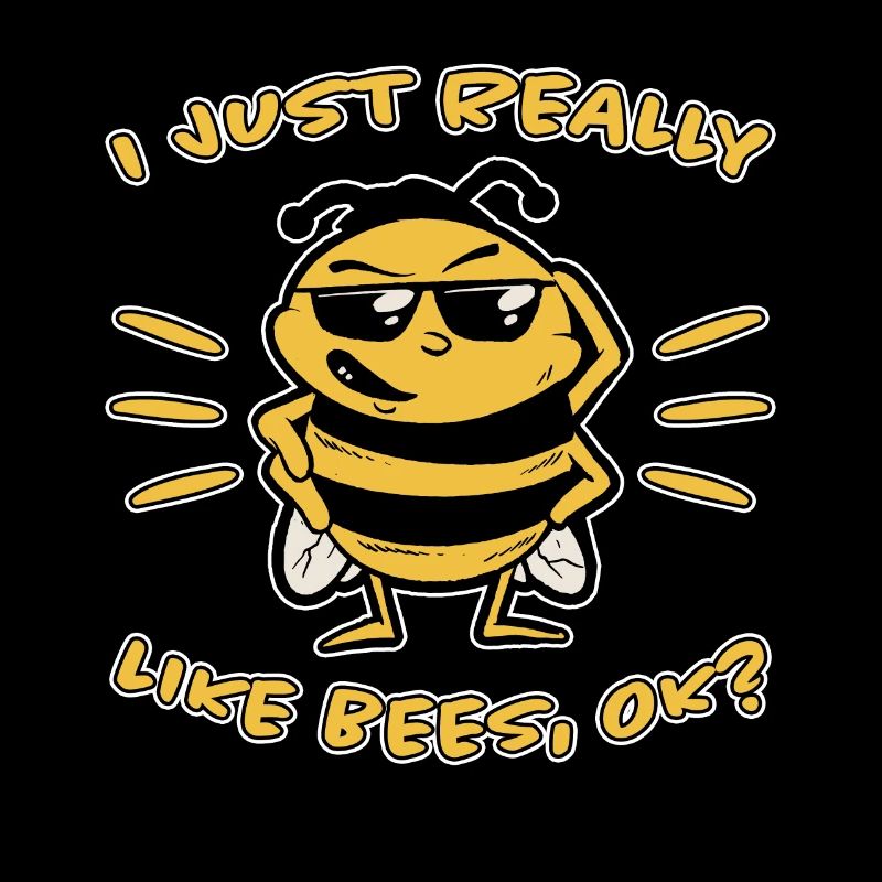 Bees Funny Saying Honeycomb Beekeeper Gift