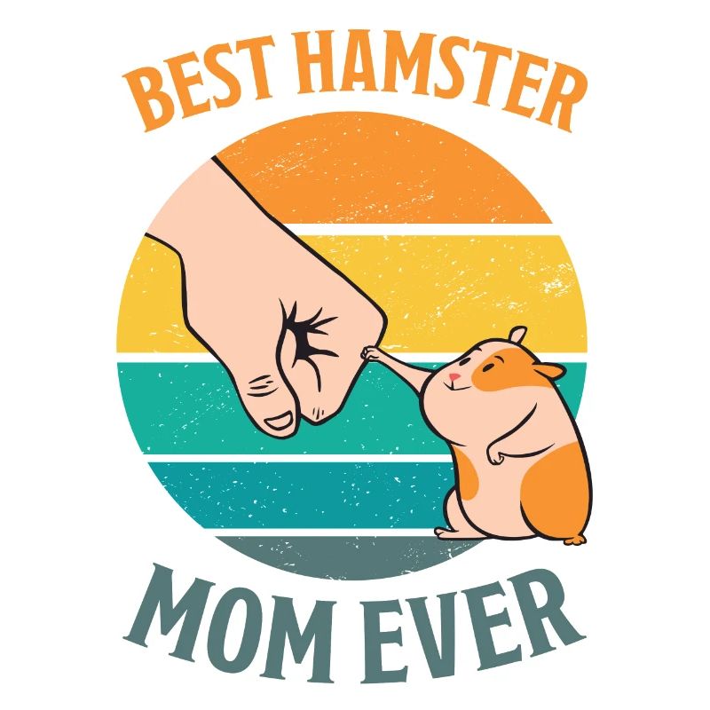Hamster Saying Funny Mama Fun Rodent Gift