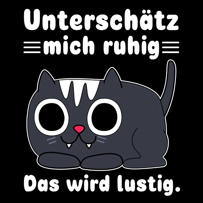 Statement Witziger Spruch Sarkasmus Katzen