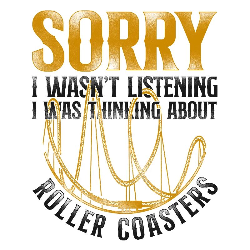 Roller Coaster Vintage Désolé je